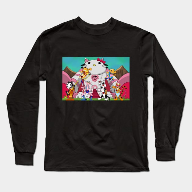 TCat Shirt Long Sleeve T-Shirt by VagabondTheArtist